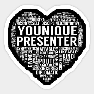 Younique Presenter Heart Sticker